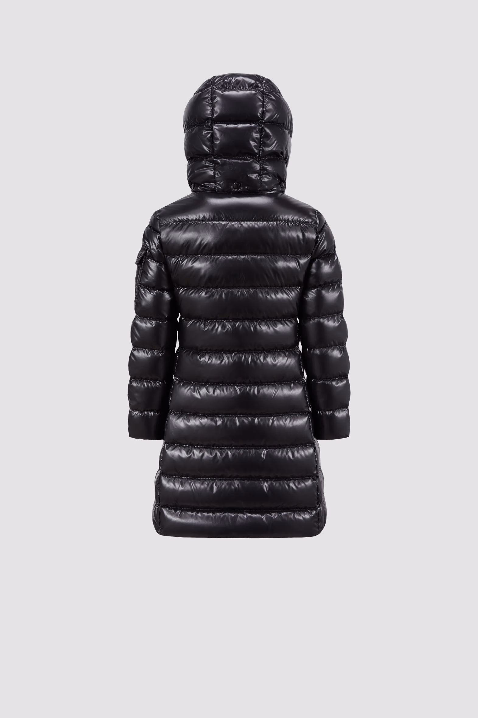 Plumífero largo Moka Niña Negro Moncler 2